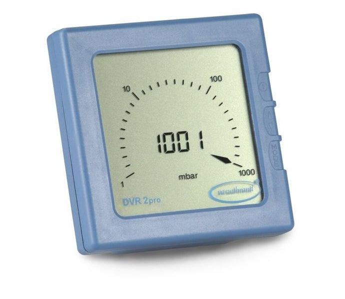 Dark Gray VACUUBRAND DVR 2pro Vacuum Gauge