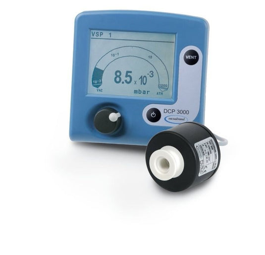Light Slate Gray VACUUBRAND DCP 3000 Vacuum Gauge Systems