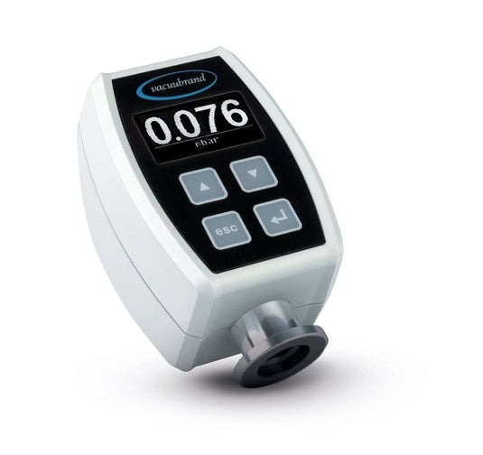 Black VACUUBRAND VACUU-VIEW Extended Vacuum Gauge