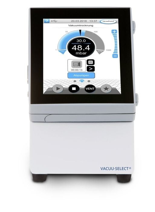 Black VACUUBRAND VACUU-Select Complete Benchtop Controller