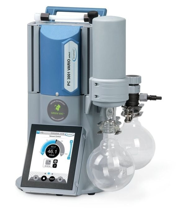 Load image into Gallery viewer, Dark Gray VACUUBRAND PC 3001 VARIO Select Chemistry Pumping Unit
