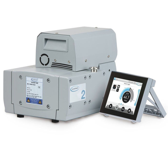 Gray VACUUBRAND MV 2 VARIO Select Diaphragm Pump