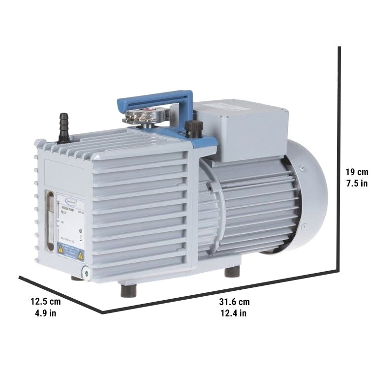Load image into Gallery viewer, Gray VACUUBRAND RZ 2.5 Rotary Vane Vacuum Pump
