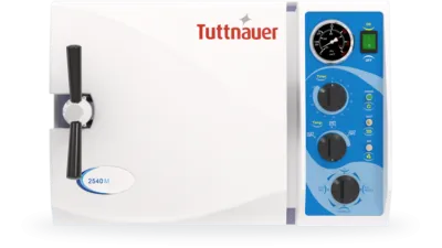 Dark Slate Blue Tuttnauer 2540M Manual Autoclave