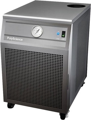 Dim Gray Polyscience 3370P9A11B Model 3370 Liquid-to-Air Recirculating Cooler with Positive Displacement Pump, 120V, 60Hz