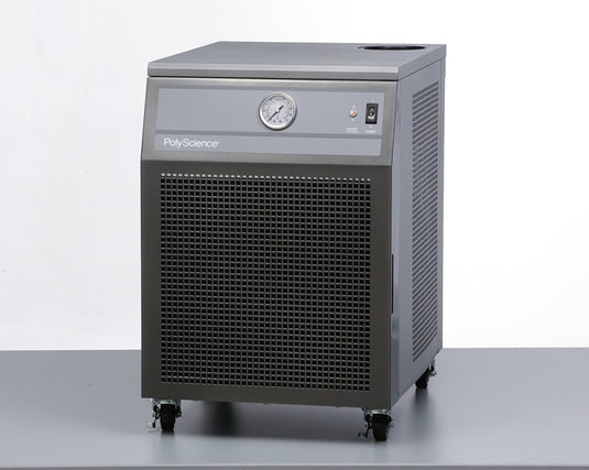 Gray Polyscience 3370P9A11B Model 3370 Liquid-to-Air Recirculating Cooler with Positive Displacement Pump, 120V, 60Hz