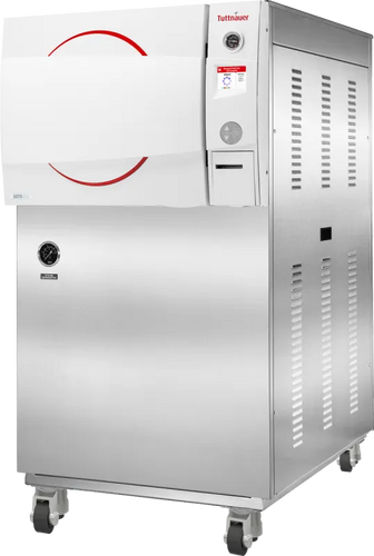 Light Gray Tuttnauer 3870HSG-WS Pre & Post Vacuum Autoclave