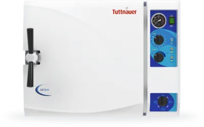 Lavender Tuttnauer 3870M Manual Large-Capacity Autoclave