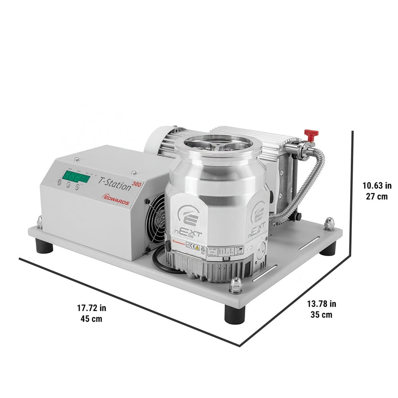 Load image into Gallery viewer, Gray Edwards T-Station 300D Dry Turbo Station ISO100, 100-120V
