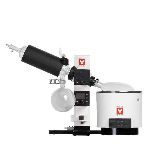 Dark Slate Gray Yamato REV-200 Series Rotary Evaporator Systems with Configurable Bath & Glassware Sets