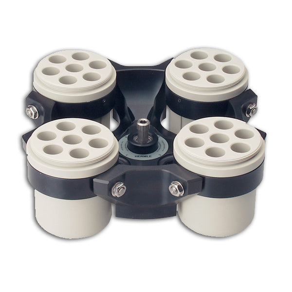 Light Gray Hermle 4 x 250ml swing out rotor