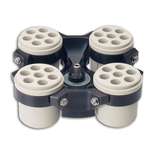 Light Gray Hermle 4 x 250ml swing out rotor