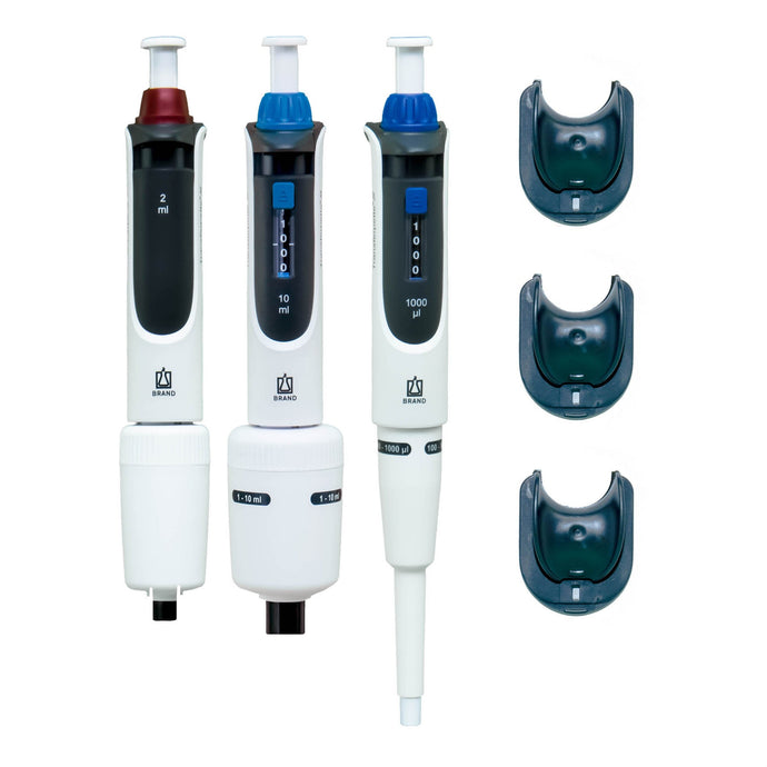 Dark Slate Gray BrandTech Scientific Transferpette S Pipette Starter Kit