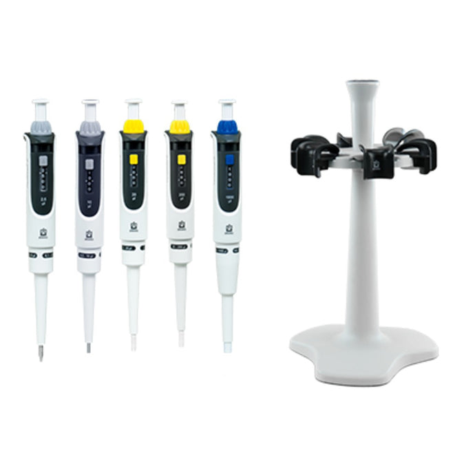 Light Gray BrandTech Scientific Transferpette S Pipette Set