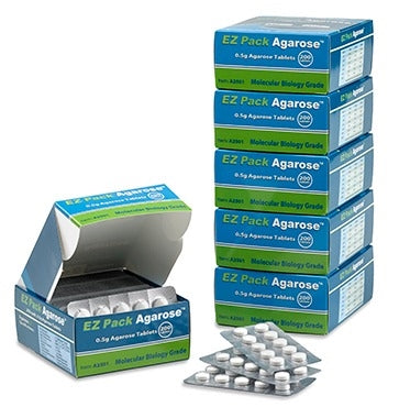 Steel Blue Benchmark EZ Pack Agarose Tablets