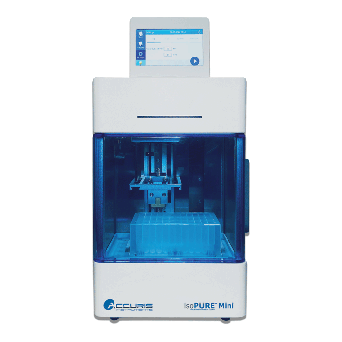 Dark Slate Blue Accuris IsoPure Mini, Automated Purification System, 115V