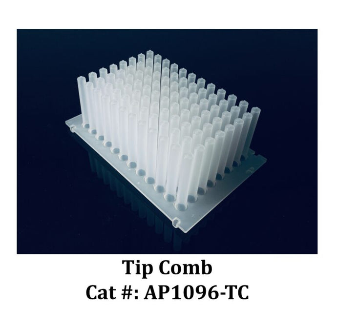 Black Tip Comb for IsoPure™ 96, cs 50