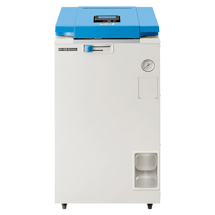 Light Gray Hirayama HICLAVE HV-50II Professional Autoclave - 50L Floor-Standing Laboratory Sterilizer with Touchscreen Control (120V)