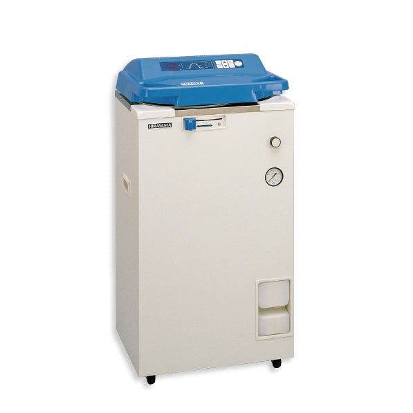 Light Gray Hirayama HICLAVE HVE-50 Economical Floor-Standing Autoclave, 50L, 120V