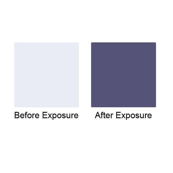 Lavender UV-C Indicator Stickers (0.5x0.5