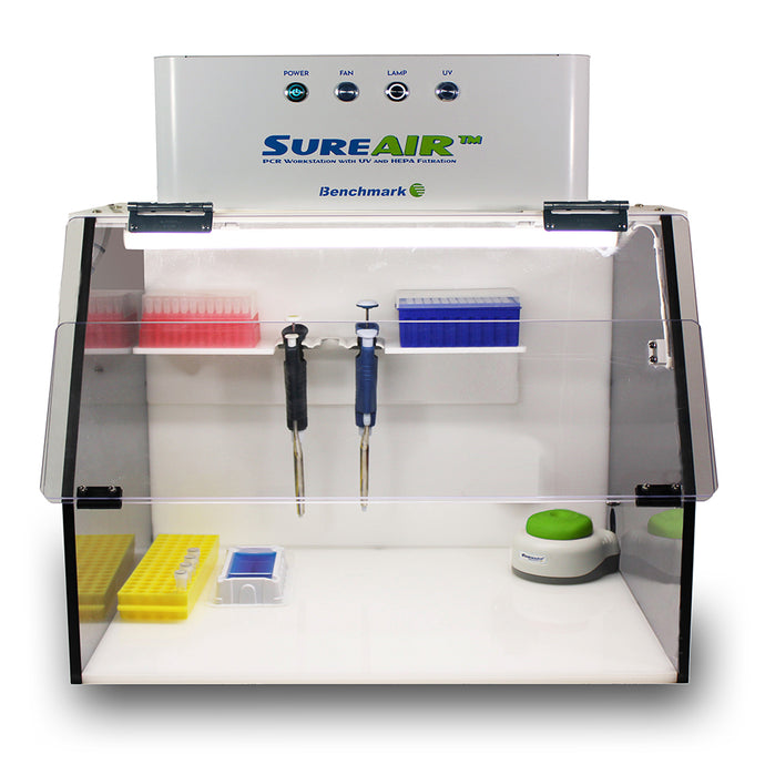Light Gray Benchmark B5200 SureAir PCR Workstation