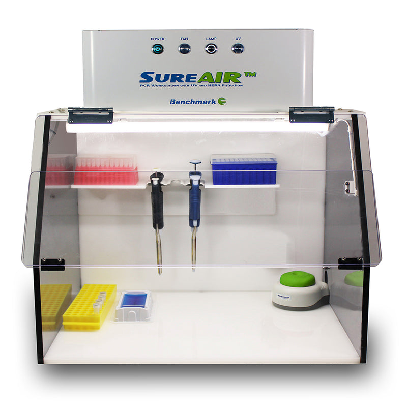 Load image into Gallery viewer, Light Gray Benchmark B5200 SureAir PCR Workstation
