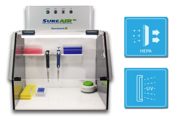 Load image into Gallery viewer, Light Gray Benchmark B5200 SureAir PCR Workstation

