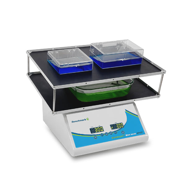 Light Gray Stacking platform with flat mat with 3.5