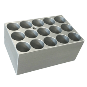 Light Slate Gray Block, 15 x 2ml autosampler vials