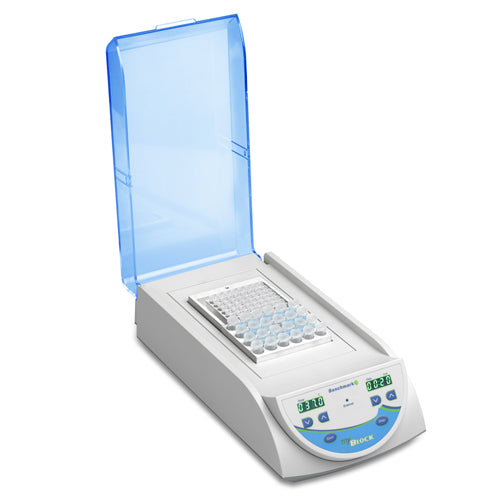 Light Gray Benchmark myBlock Series Digital Dry Baths