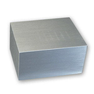 Light Slate Gray Block, solid, for slides or custom machining