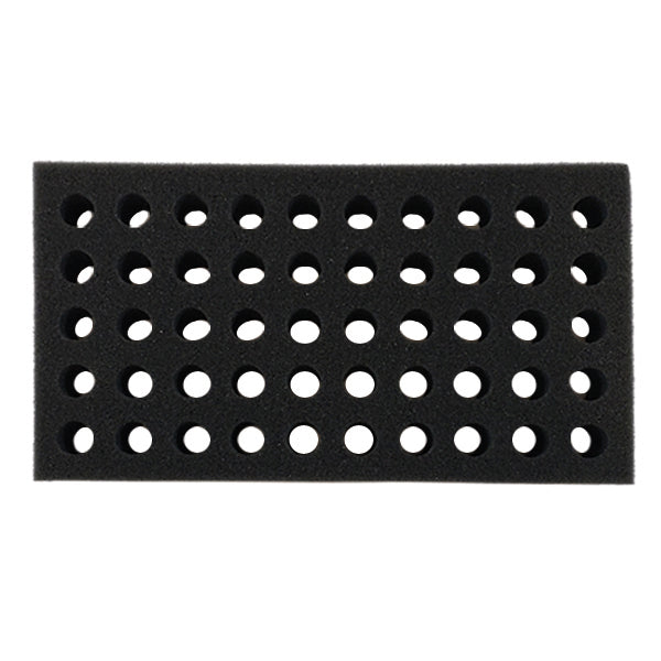 Black Tube Rack, 50 x 15ml (16.5mm)