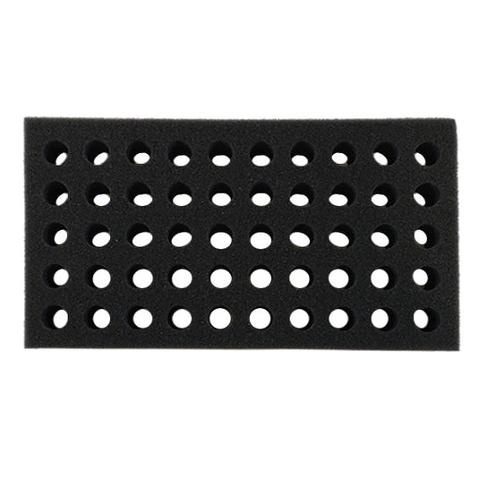 Black Tube Rack, 50 x 15ml (16.5mm)