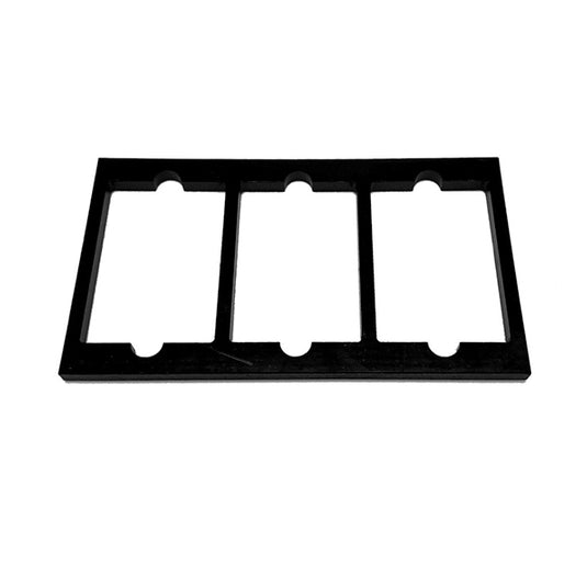 Black Rack for up to 3 microplates