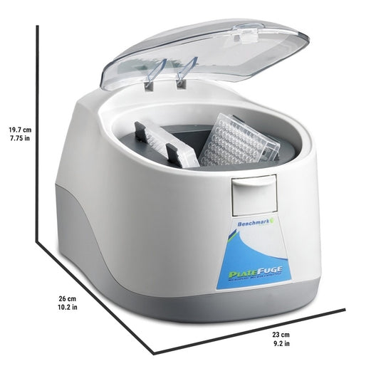 Gray Benchmark C2000 PlateFuge MicroPlate MicroCentrifuge w/ Microplate Rotor