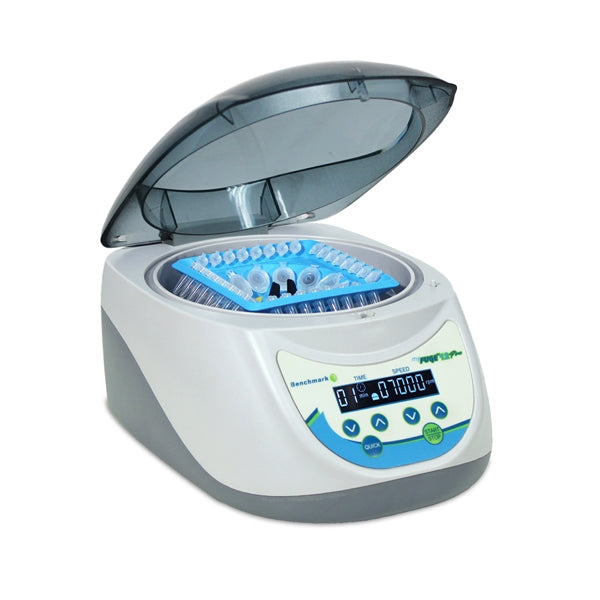 Gray Benchmark C2212 MyFuge 12 Plus Digital Mini Centrifuge w/ Combination Rotor