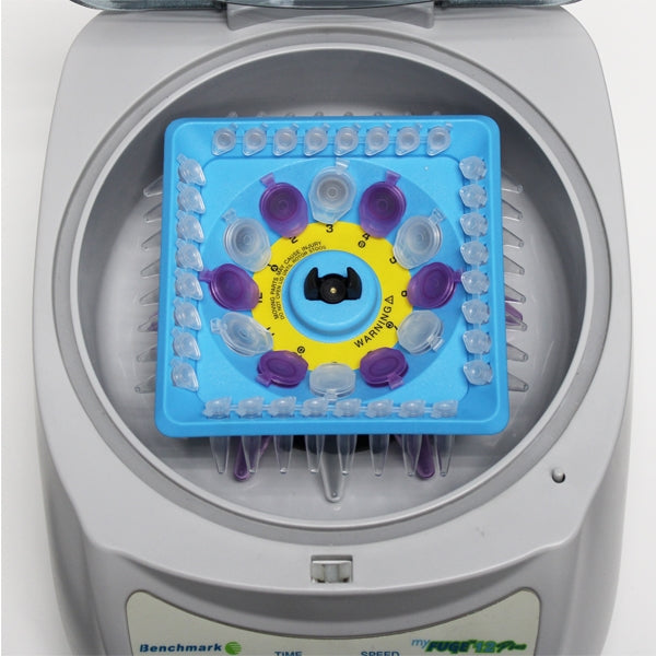 Load image into Gallery viewer, Dark Gray Benchmark C2212 MyFuge 12 Plus Digital Mini Centrifuge w/ Combination Rotor
