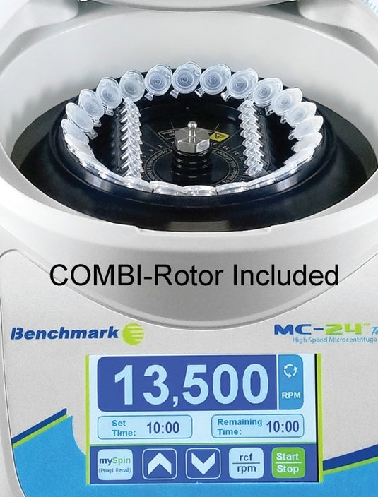 Dark Slate Gray Benchmark C2417 MC-24 High Speed Microcentrifuge w/ COMBI-Rotor