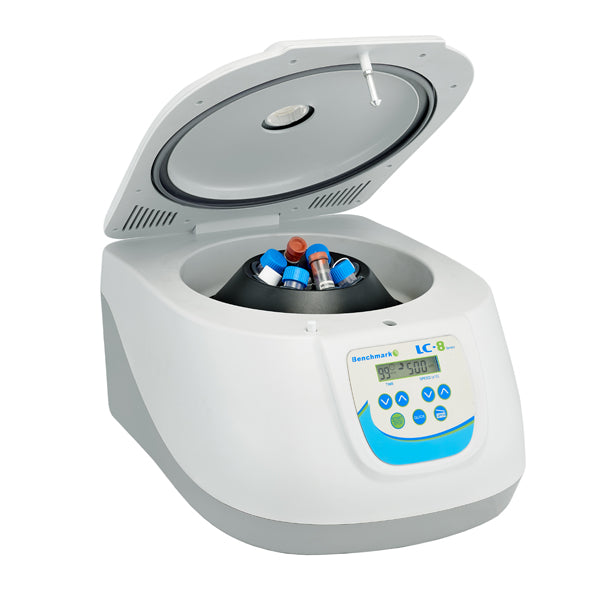 Light Gray Benchmark C3100 LC-8 3500 Centrifuge w/ 8 x 15ml Rotor