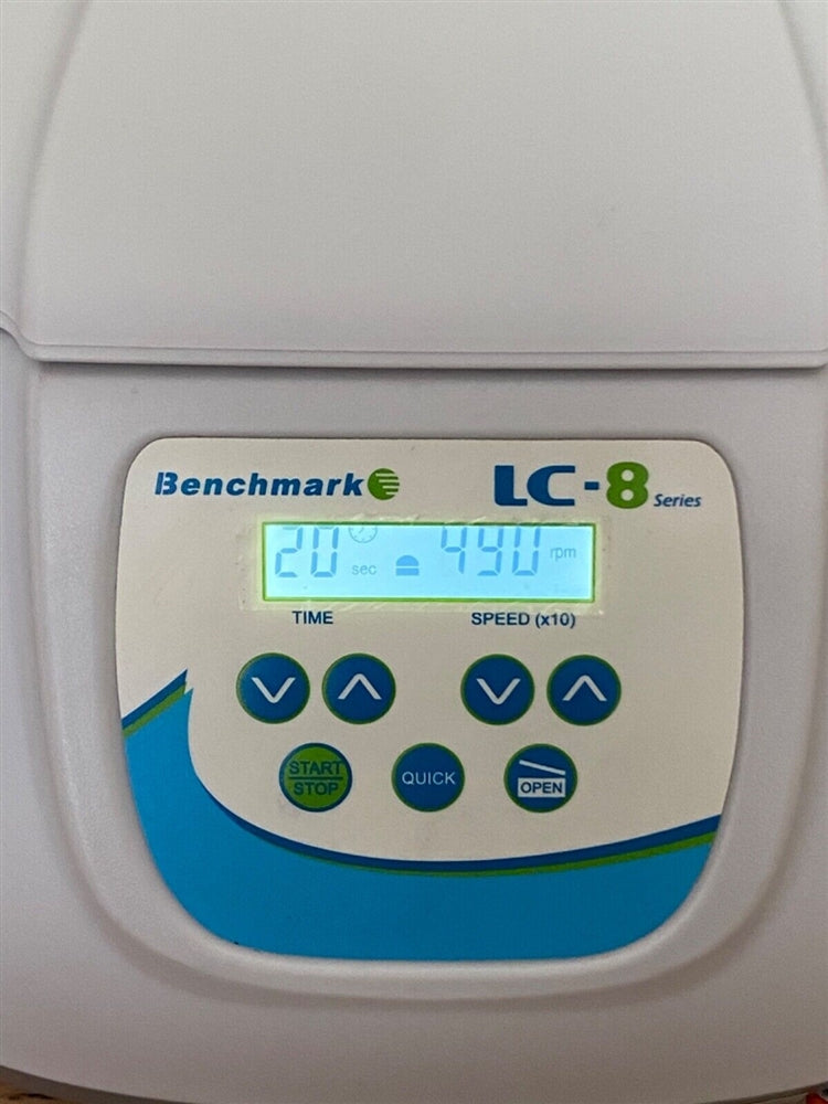 Load image into Gallery viewer, Dark Gray Benchmark C3200 LC-8 Plus 5000 Centrifuge w/ 8 x 15ml Rotor
