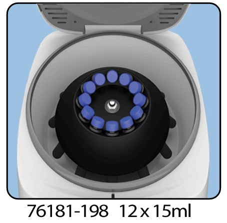 Dark Gray Optional 12 x 15ml rotor for Sprint™ 6HP