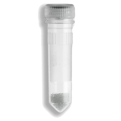 Light Gray Prefilled 2.0ml tubes, Silica (Glass) Beads, 0.5mm Acid Washed, 50pk