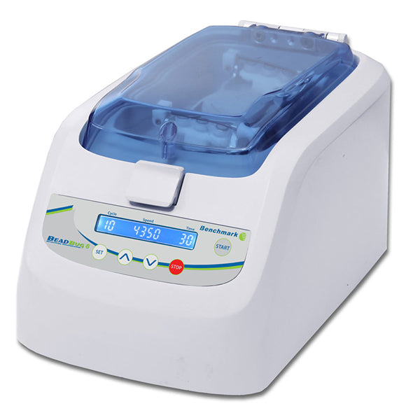 Light Gray Benchmark D1036 BeadBug 6-Position Homogenizer