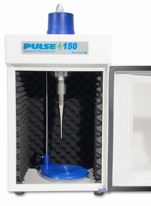 Load image into Gallery viewer, Dark Slate Gray Benchmark DP0150 Pulse 150 Ultrasonic Homogenizer with 6mm Horn and Soundproof Box
