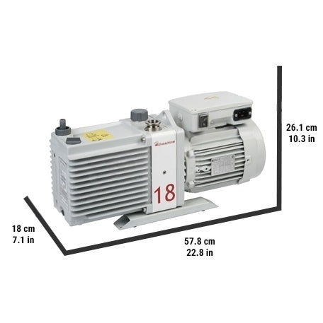 Load image into Gallery viewer, Gray Edwards E2M18 Vacuum Pump
