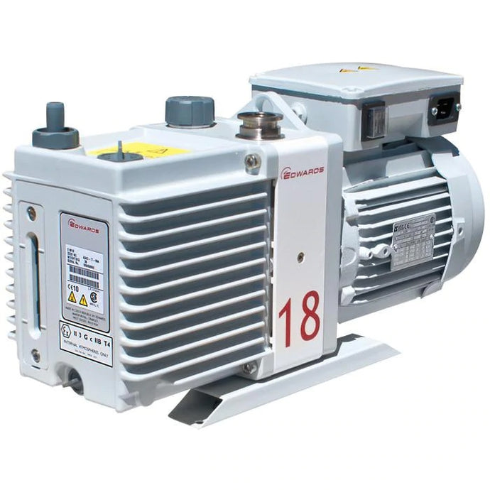 Light Gray Edwards E2M18FX Vacuum Pump 115/230V