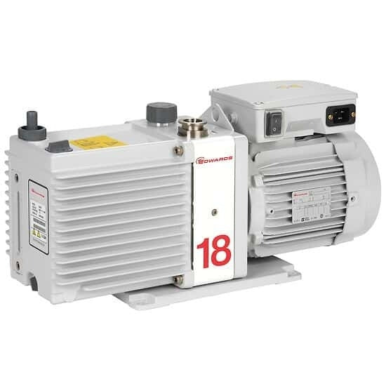 Load image into Gallery viewer, Light Gray Edwards E2M18FX Vacuum Pump 115/230V
