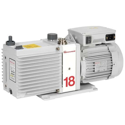 Light Gray Edwards E2M18FX Vacuum Pump 115/230V