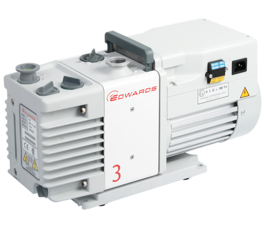 Light Gray Edwards RV3 Rotary Vane Vacuum Pump
