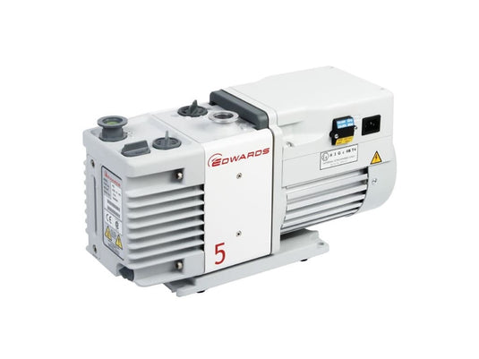 Light Gray Edwards RV5 Rotary Vane Vacuum Pump